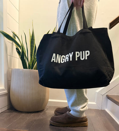 Angry Pup Tote Bag