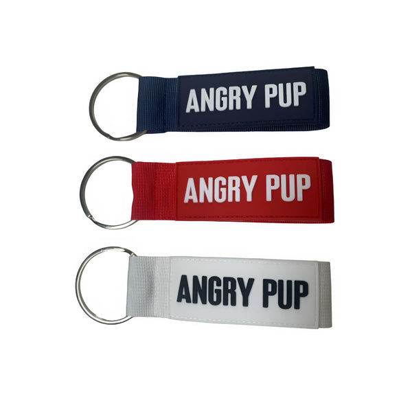 Angry Pup Keychain